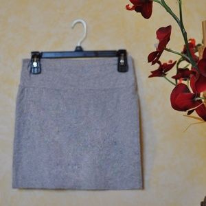 Grey Bodycon Skirt